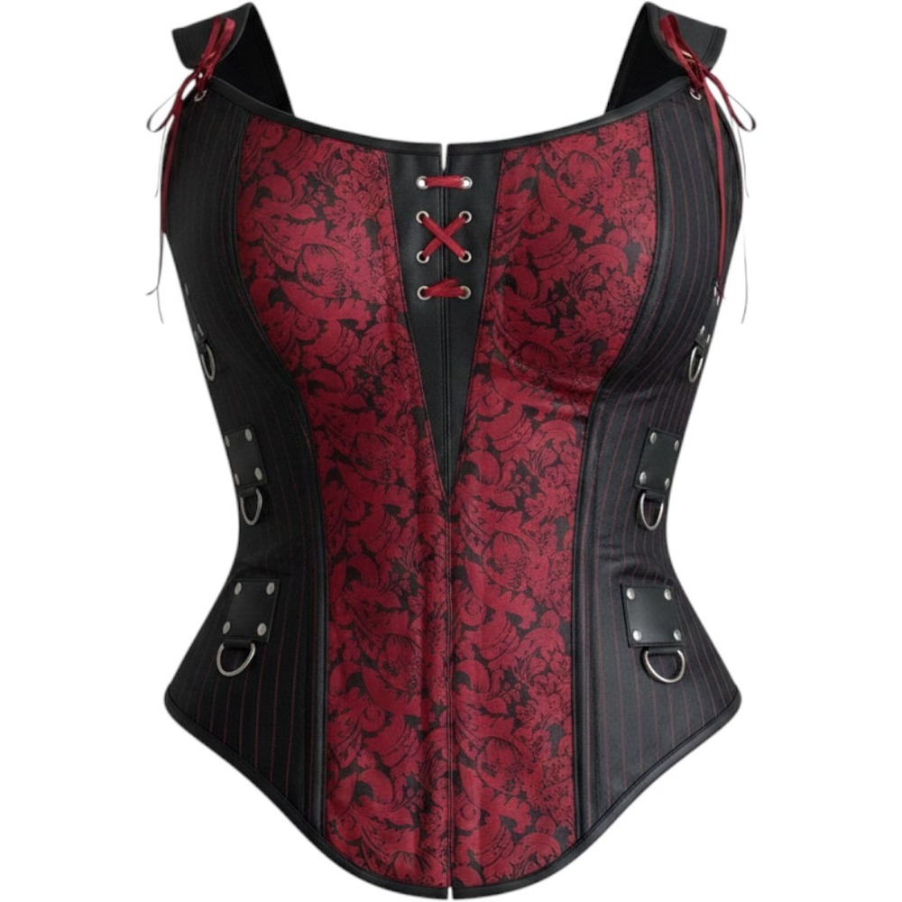 NWT Corset Story Overbust Corset Renfaire Gothic Steampunk-Size 32